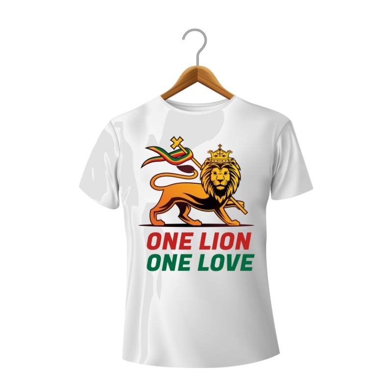 T-Shirt Unisexe One Lion One Love