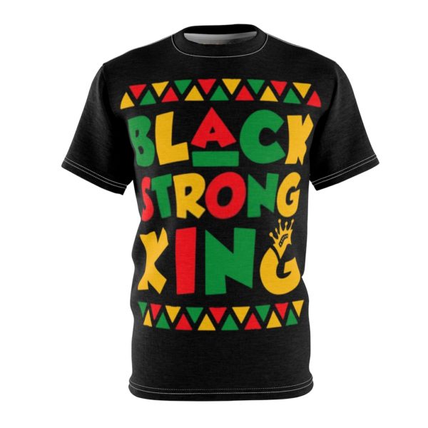 T-shirt unisexe Black Strong King