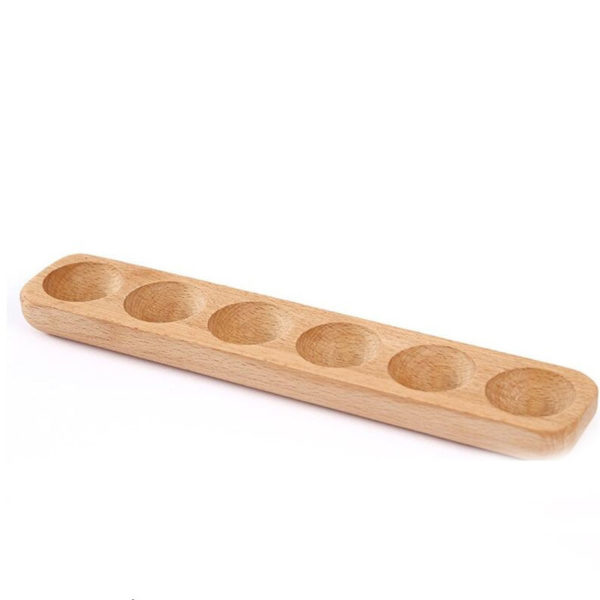 Porte oeuf fait de bois
