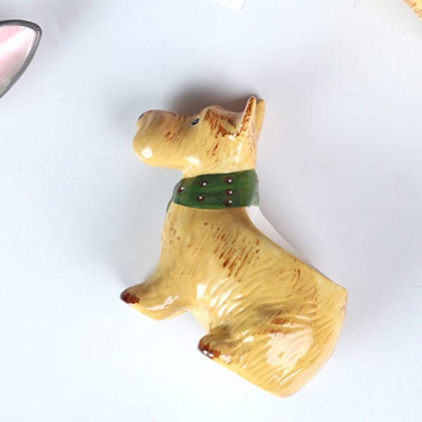 coquetier chien en céramique