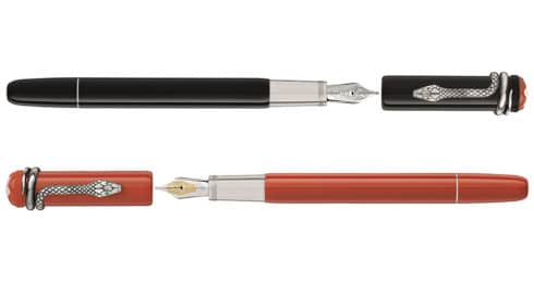 stylo montblanc de luxe stylo montblanc de luxe sur fond blanc