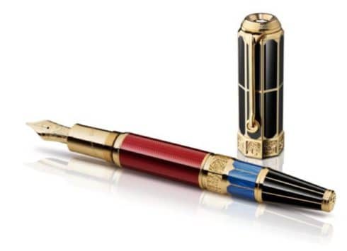 stylo montblanc de luxe stylo montblanc de luxe sur fond blanc