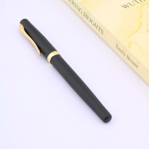 stylo plume élégant et unique sur support blanc