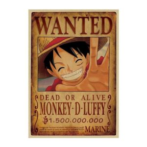 poster one piece luffy