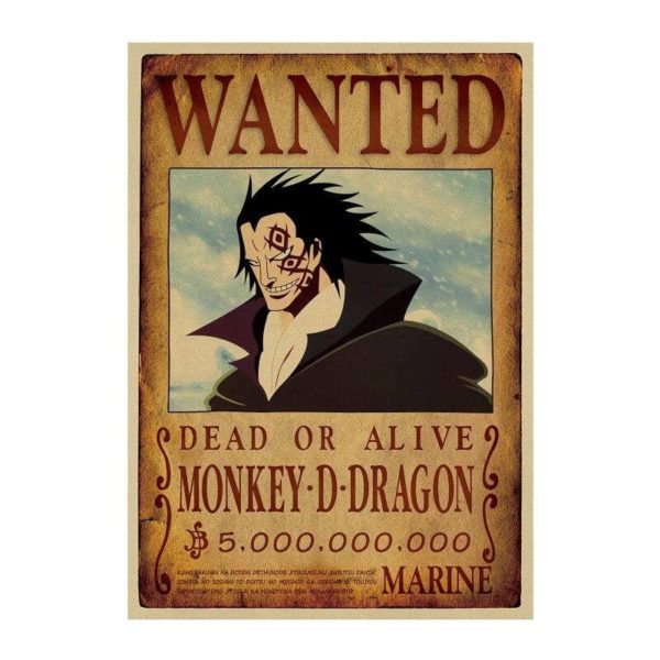 poster one piece dragon