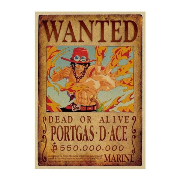 poster one piece ace