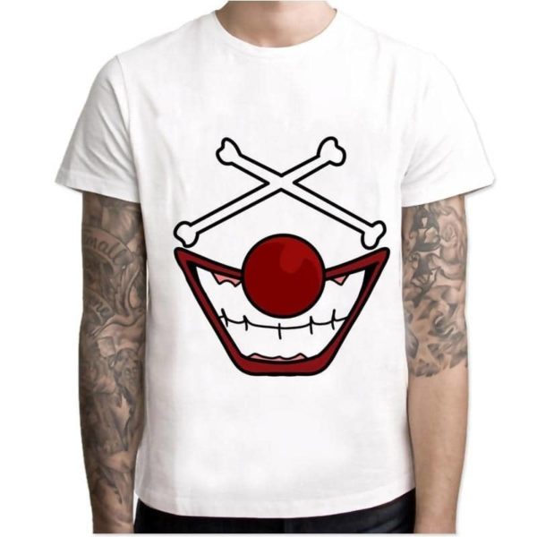 t-shirt one piece baggy le clown