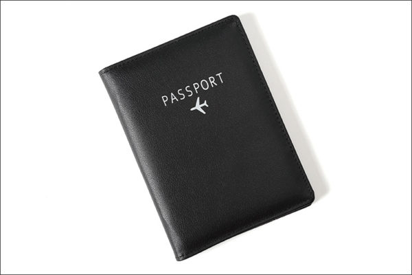 Protège passeport logo avion