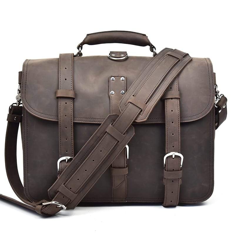 Sac à Dos de Voyage en Cuir Véritable 14 Sac à Dos de Voyage en Cuir Véritable