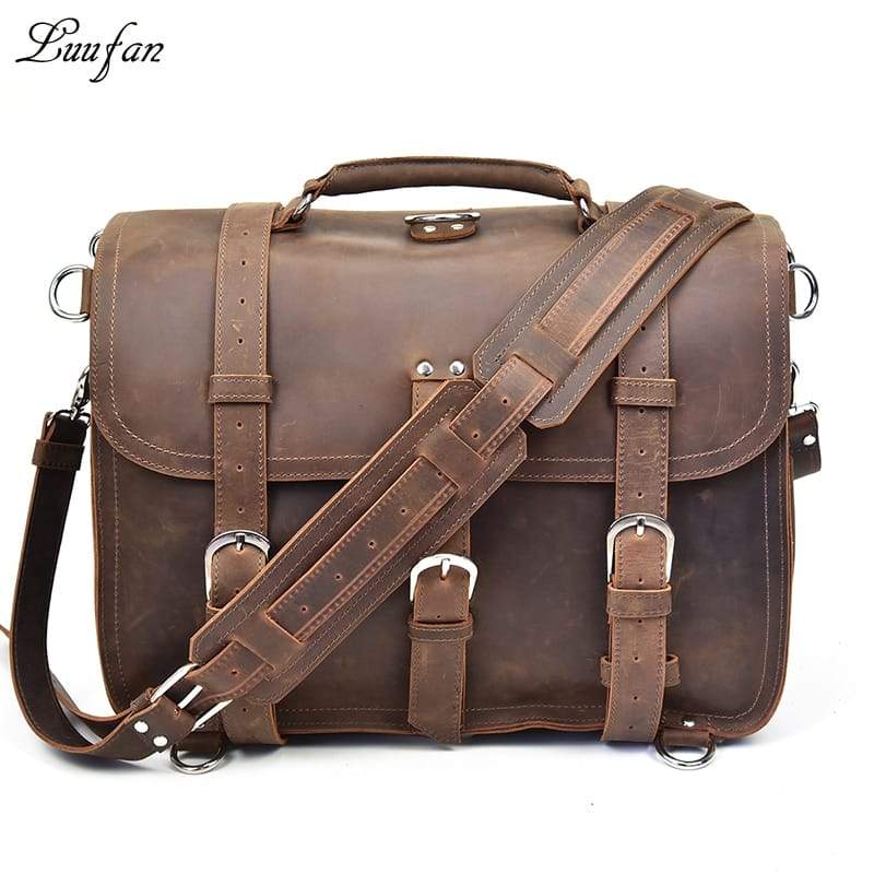 Sac à Dos de Voyage en Cuir Véritable 4 Sac à Dos de Voyage en Cuir Véritable