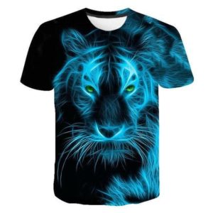 t-shirt tigre fashion night