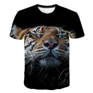 T-Shirt Tigre Assoupie