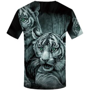 T-Shirt Tigre Bébés Blancs