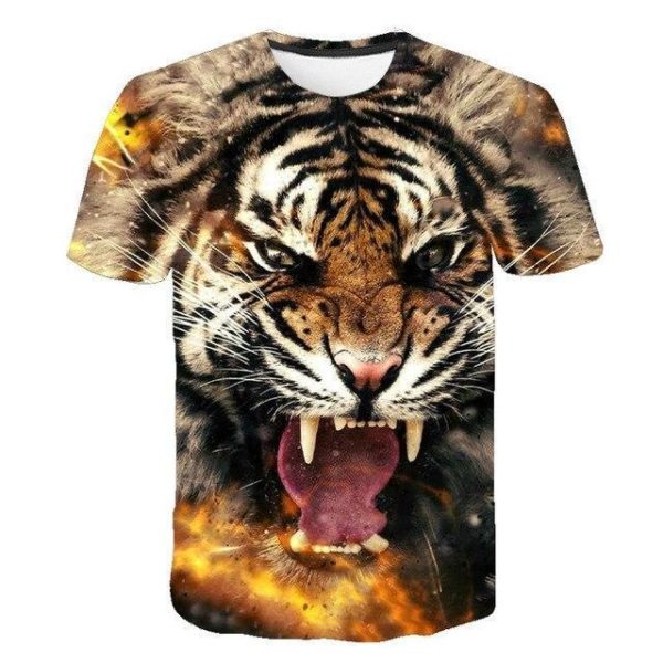 T-Shirt Tigre Bestial