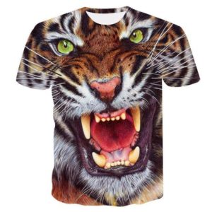 T-Shirt Tigre La fureur