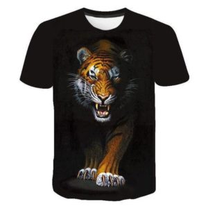 T-Shirt Tigre Terreur Nocturne