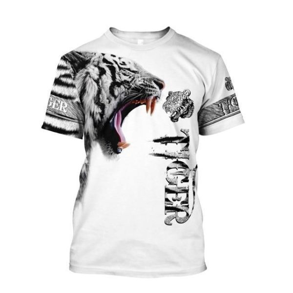 T-Shirt Tigre Tiger White