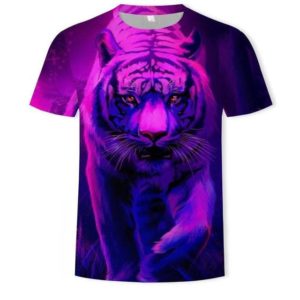T-Shirt Tigre Troisième Dimension