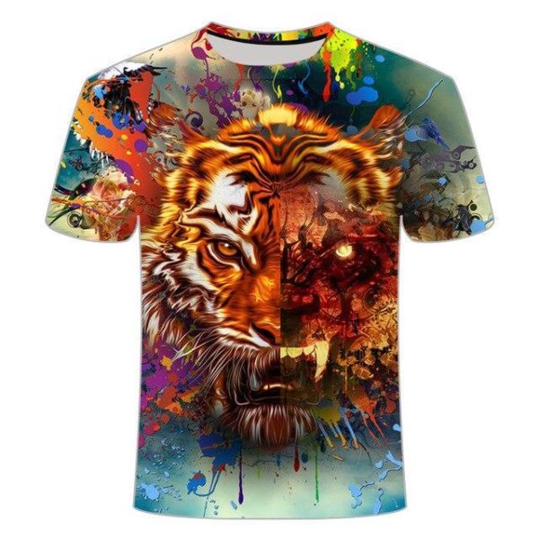 t-shirt tigre mid-dead