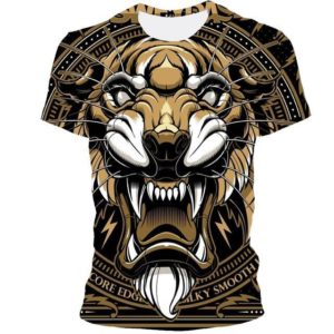 t-shirt tigre mystique bestial