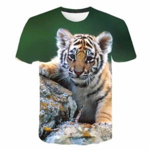 t-shirt tigre petit