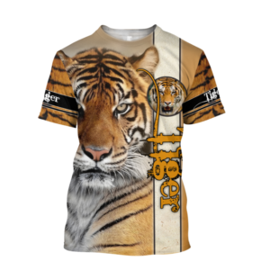 t-shirt tigre tiger félin