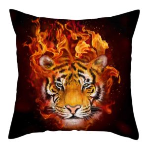 coussin tigre fire