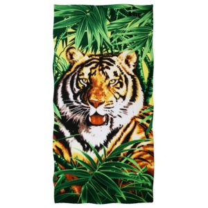 serviette tigre Faune