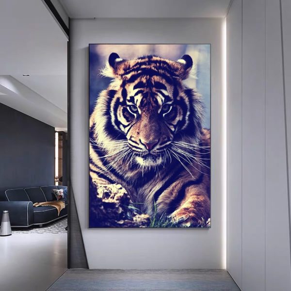 poster tigre Féroce