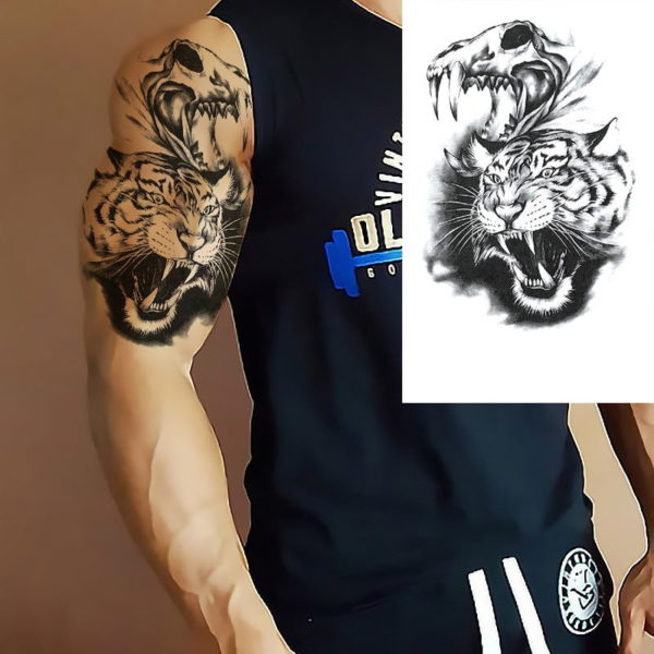 tatouage tigre Féroce Fashion