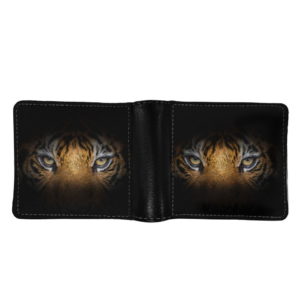 portefeuille tigre Regard Bestial