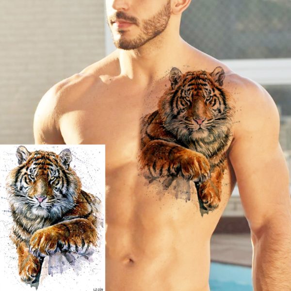 tatouage tigre Gros Fauve