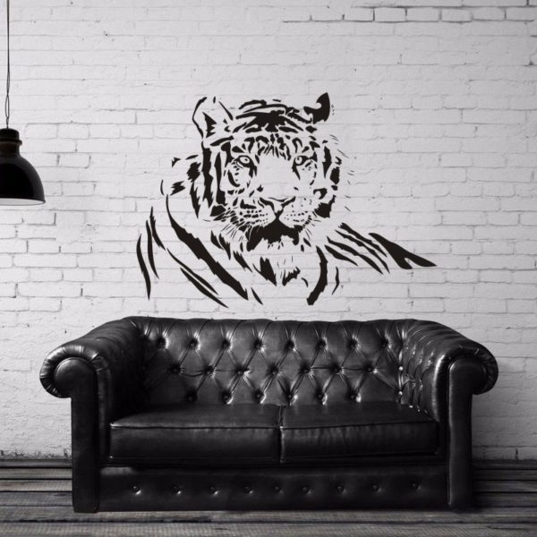 stickers tigre portrait