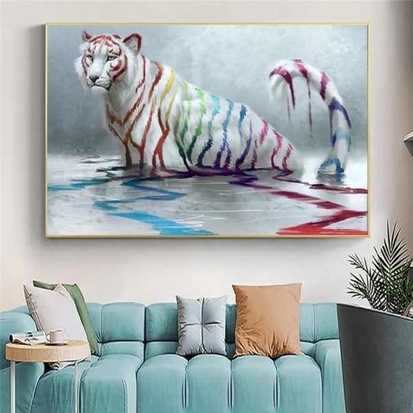 poster tigre Artistique
