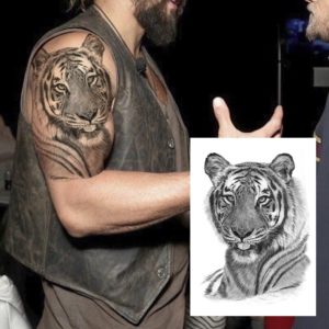 tatouage tigre Doux Félin