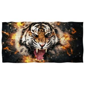 serviette tigre Bestial