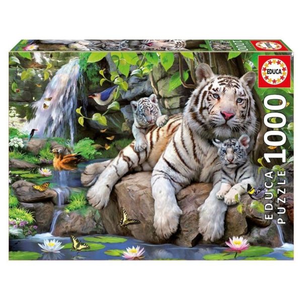 Puzzle Tigre Rivière Jungle