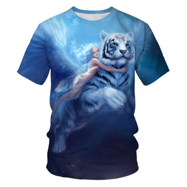 T-Shirt Tigre angel & Fée