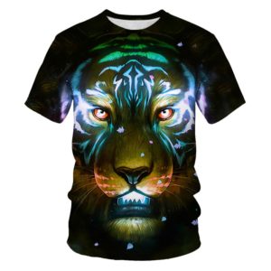 t-shirt tigre Prédateur Astral