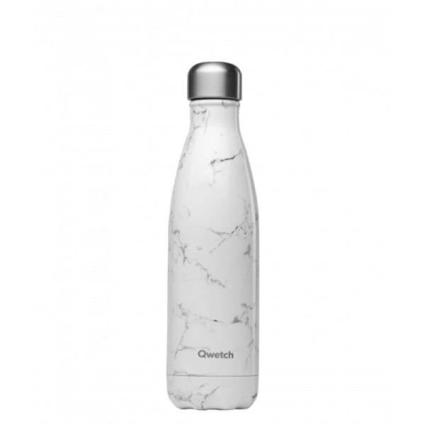 0.5 l Insulated Bottle - Marble White