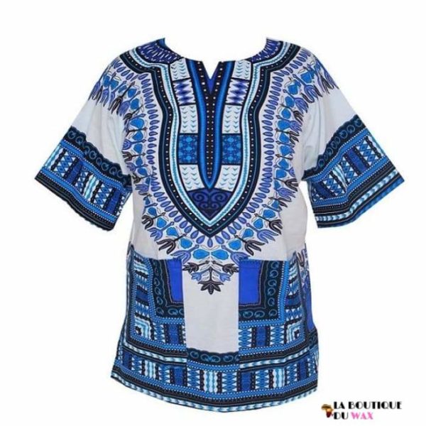 Chemise Robe florale Dashiki pour femme ou pour homme