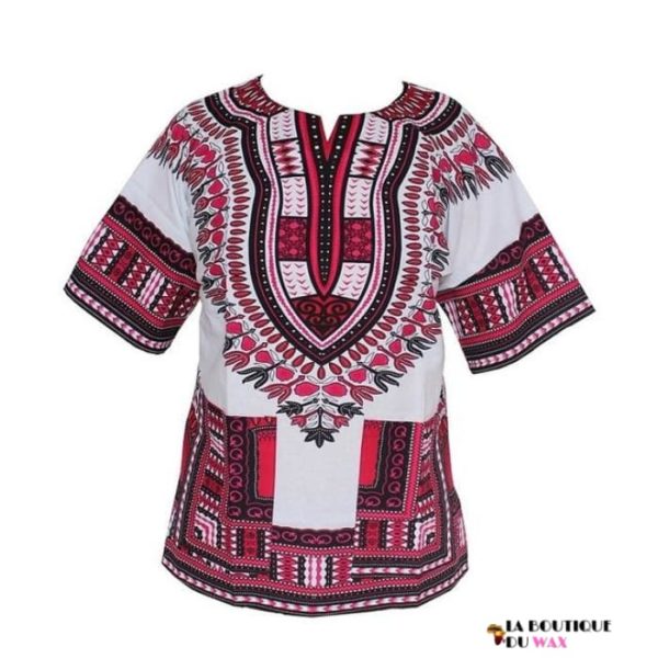 Chemise Robe florale Dashiki pour femme ou pour homme