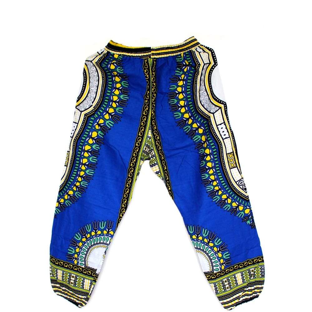 Pantalon en imprimé Dashiki unisexe