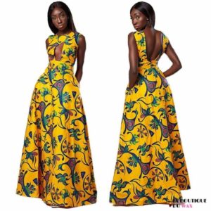 Robe Africaine édition florale
