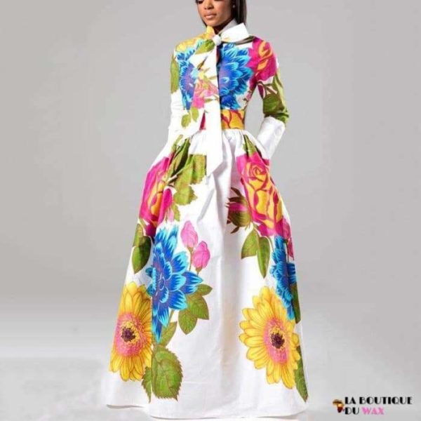 Robe Africaine Kitenge spéciale printemps - Vêtements style