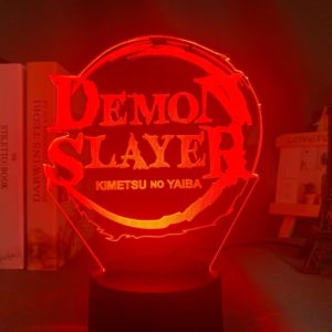 Lampe Demon Slayer Logo Manga