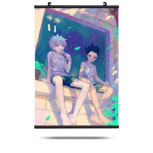 Poster Hunter x Hunter Fan Art Gon et Kirua | Hxh Store
