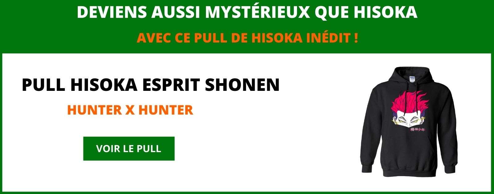 Hoodie Hisoka Hunter x Hunter