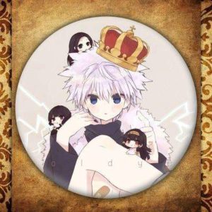 Pins Hunter x Hunter Kirua Zoldyck Roi