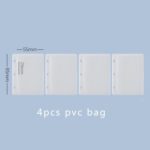 4 pochettes PVC